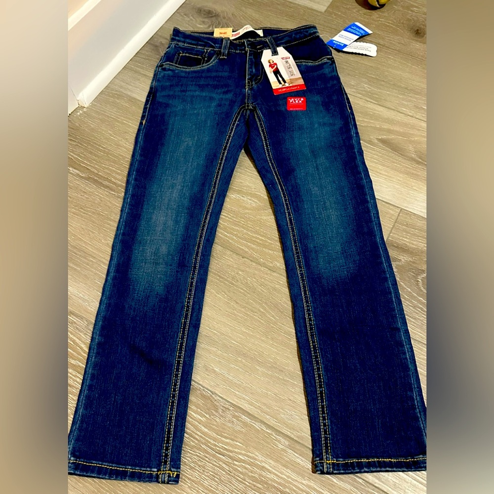 Levis - Boys 511 Slim Fit Performance Jeans Flex Size 8R 24x25 NWT